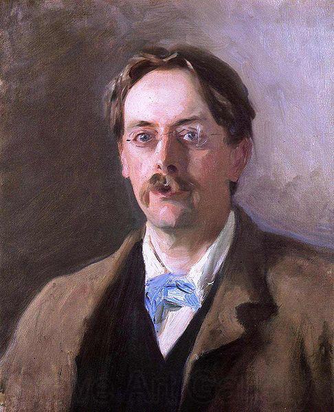 John Singer Sargent Portrait of Sir Edmund Gosse Norge oil painting art
